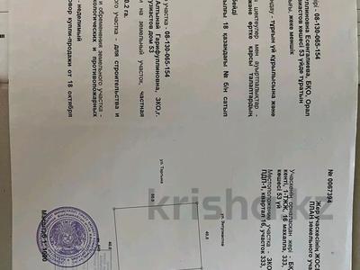 Жер телімдері в Западно-Казахстанской обл.: Жер телімі · 20 сотық, Талғат бегильдинов 53 — Ертарғын, бағасы: 70 млн 〒 Жер телімі · 20 сотық, Талғат бегильдинов 53 — Ертарғын, бағасы: 70 млн 〒 в Уральске