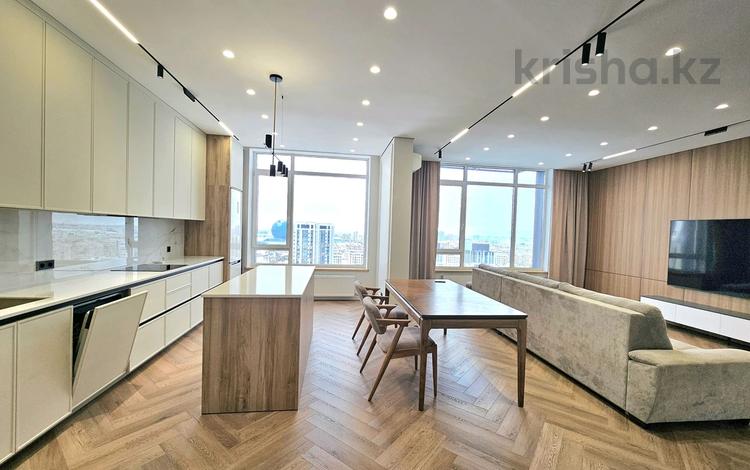 2-комнатная квартира · 80 м² · 19/20 этаж, Акмешит 9 — Ботанический сад за 990 000 ₸ в Астане, Есильский р-н — фото 2