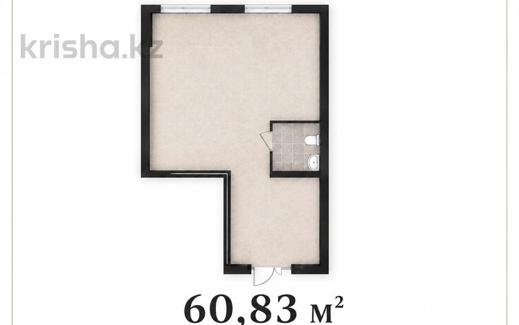 Свободное назначение · 60.83 м² за 35 млн ₸ в Астане, Нура р-н — фото 2