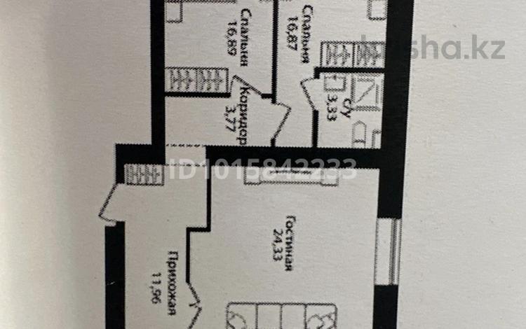 3-бөлмелі пәтер · 96.34 м² · 9/12 қабат, Улица Чингиз Айтматов, 79/1 423, бағасы: 45 млн ₸ в Астане, Сарыарка р-н — фото 2