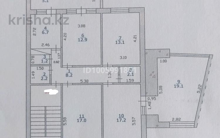 5-бөлмелі пәтер · 104.8 м² · 4/5 қабат, 12-й мкр 7, бағасы: 27 млн ₸ в Актау — фото 3