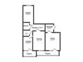 3-бөлмелі пәтер · 107 м² · 1/9 қабат, Нурсултана Назарбаева 195, бағасы: 51.5 млн ₸ в Костанае — фото 3