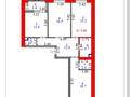 3-комнатная квартира · 83.1 м² · 9/9 этаж, Култегин 4 за 42 млн ₸ в Астане, Нура р-н — фото 2