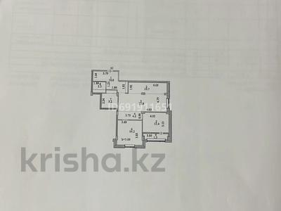 3-комнатная квартира, 85 м², 9/10 этаж, А-32 15 за 53 млн 〒 в Астане, Алматы р-н