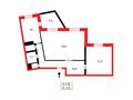 2-бөлмелі пәтер · 54.7 м² · 9/9 қабат, Юго-Восток ш/а., Мкр Юго-Восток пр. Шахтеров — Парк Победы, бағасы: 16 млн ₸ в Караганде, Казыбек би р-н — фото 8