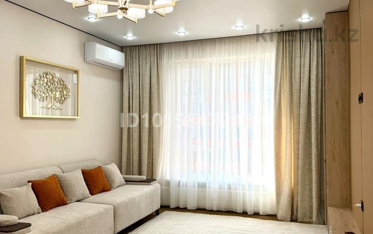 3-комнатная квартира · 80 м² · 14/16 этаж, Каныша Сатпаева 90/55Б — ADK за 78 млн ₸ в Алматы, Бостандыкский р-н — фото 2