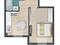 1-комнатная квартира, 27.7 м², 2/3 этаж, Жангозина 61Б за 9.3 млн 〒 в Каскелене