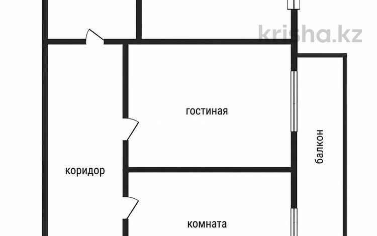 2-комнатная квартира · 56 м² · 6/6 этаж, Назарбаева — Район костанай Плаза за 24.5 млн ₸ в Костанае — фото 2