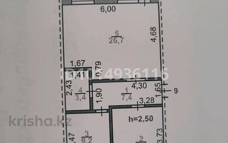 3-комнатная квартира · 61.5 м² · 5/5 этаж, Парковая 10 за 12 млн ₸ в Рудном — фото 2