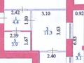 2-бөлмелі пәтер · 51 м² · 2/10 қабат, К. Сатпаева 24 — Ресторан Туран, бағасы: 35.4 млн ₸ в Астане, Алматы р-н — фото 12