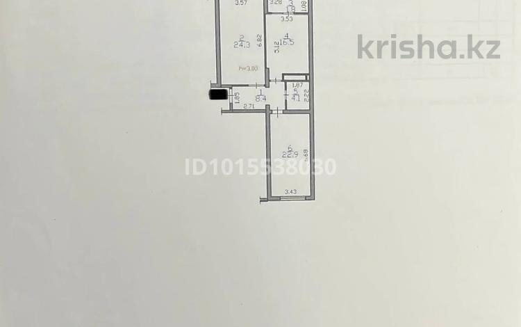 2-комнатная квартира · 78 м² · 10/16 этаж, Утеген батыра 11 за 58 млн ₸ в Алматы, Ауэзовский р-н — фото 2