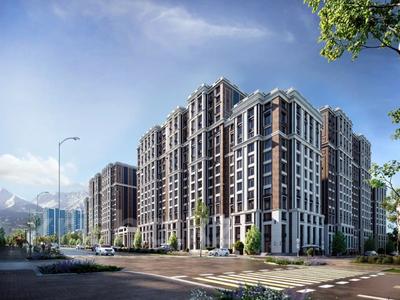 Планировки ЖК в Алматы: 3-комнатная квартира · 125 м², Розыбакиева — Ескараева за ~ 119.1 млн 〒 3-комнатная квартира · 125 м², Розыбакиева — Ескараева за ~ 119.1 млн 〒 в Алматы, Бостандыкский р-н