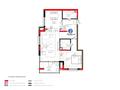 2-бөлмелі пәтер · 81 м² · 2 қабат, Толеметова, бағасы: 62.3 млн ₸ в Шымкенте, Абайский р-н