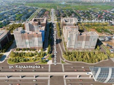 3-бөлмелі пәтер · 92.19 м² · 6/8 қабат, Сагадат Нурмагамбетов 17 — Дворец Независимости, Мечеть Азрет Султан, бағасы: 54.5 млн ₸ в Астане, Сарайшык р-н