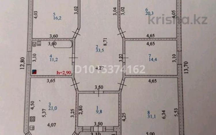 Отдельный дом · 4 комнаты · 157.5 м² · 8 сот., мкр Оркен, Салим Капаков за 55 млн ₸ в Атырау — фото 2