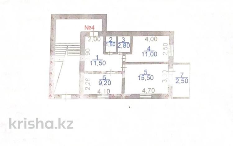 2-комнатная квартира, 54.1 м², 1/4 этаж, Желтоксан 28-а