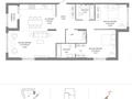 3-комнатная квартира · 100.85 м² · 4/12 этаж, А 32 2Б — БЕЗ КОМИССИИ! Выбор по этажам! за ~ 89.5 млн ₸ в Астане