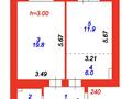 2-бөлмелі пәтер, 50.3 м², 10/12 қабат, Шамши Калдаякова 2 — А 52, бағасы: 20 млн 〒 в Астане, Алматы р-н — фото 2