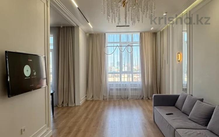 2-бөлмелі пәтер · 70 м² · 6/17 қабат, Туран 44Б, бағасы: 380 000 ₸ в Астане, Есильский р-н — фото 2