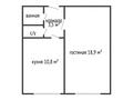 1-бөлмелі пәтер · 35.9 м² · 5/5 қабат, Бородина 227, бағасы: 13.4 млн ₸ в Костанае — фото 2