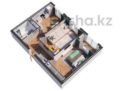 2-бөлмелі пәтер · 58.05 м² · 5/10 қабат, Есенберлина 58, бағасы: ~ 27 млн ₸ в Усть-Каменогорске