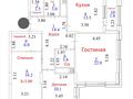 3-комнатная квартира · 94 м² · 16/16 этаж, Байтурсынова 6 за 68 млн ₸ в Астане, Сарайшык р-н — фото 26