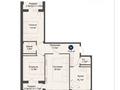 3-бөлмелі пәтер · 80.4 м² · 3/9 қабат, мкр Нурсая, Султан Бейбарыс 437, бағасы: 31 млн ₸ в Атырау — фото 4