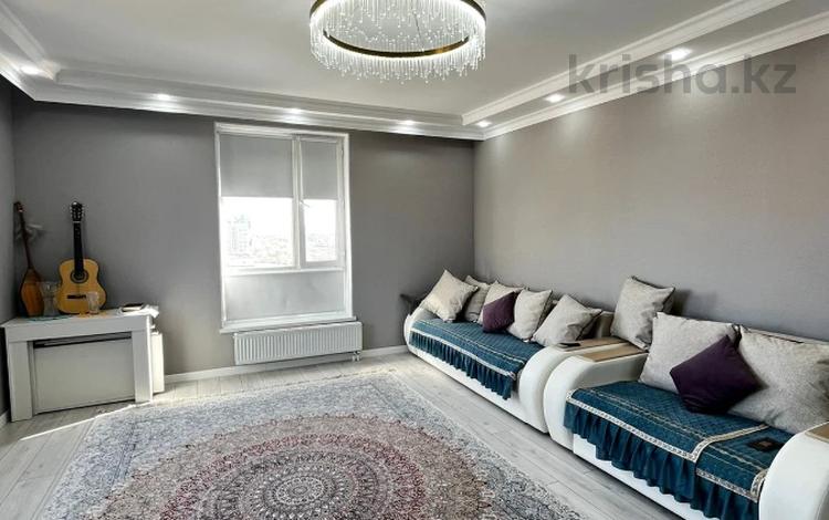 3-комнатная квартира · 91.4 м² · 8/12 этаж, Кумисбекова 9А за 48.8 млн ₸ в Астане, Сарыарка р-н — фото 2