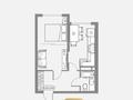 1-бөлмелі пәтер · 41.2 м² · 5/9 қабат, Шұғыла ш/а. 342/1, бағасы: 25.5 млн ₸ в Алматы, Наурызбайский р-н