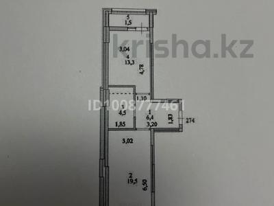 2-комнатная квартира · 46 м² · 6/12 этаж, Е-429 14 за 22.5 млн 〒 в Астане, Нура р-н