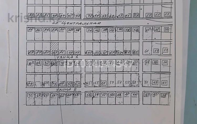 Жер телімі · 10 сотық, улица 1 83 — Мкр Асемтас, улица 1, участок 83, бағасы: 5 млн ₸ в Конаеве — фото 2