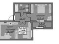 2-бөлмелі пәтер, 54.8 м², 2/17 қабат, мкр Юго-Восток, Букетова 3/4, бағасы: 18.3 млн 〒 в Караганде, Казыбек би р-н — фото 4