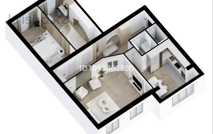 3-комнатная квартира · 109.3 м² · 4/7 этаж, 29 а 38/8 13 за 18.5 млн ₸ в Актау, 18-й мкр  — фото 8