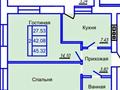 2-комнатная квартира, 45.32 м², 4/9 этаж, Байтурсынова за 15.5 млн 〒 в Астане, Алматы р-н — фото 2