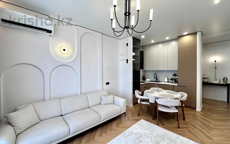 3-бөлмелі пәтер · 78 м² · 17/20 қабат, Турар Рыскулова 1/1, бағасы: 95 млн ₸ в Астане, Есильский р-н — фото 2