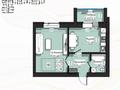 1-комнатная квартира · 45.98 м² · 6/9 этаж, Ашимова 78 за ~ 20.7 млн ₸ в Кокшетау — фото 11