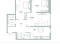 3-комнатная квартира · 78.4 м² · 9/22 этаж, Толе би 19а — БЕЗ КОМИСИИ! ВЫБОР ЭТАЖА И ПЛАНИРОВОК СО СКИДКОЙ за ~ 37.5 млн ₸ в Астане — фото 2