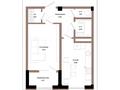 1-комнатная квартира · 40.86 м², Есенберлина 88/1 за ~ 18.4 млн ₸ в Усть-Каменогорске — фото 3