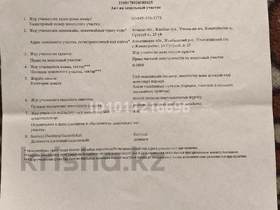 Участок · 8 соток, ул Сулусай 25 — Возле пос Узынагаш за 5 млн ₸ в Жамбыл (Жамбылский район)