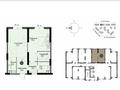 2-бөлмелі пәтер · 58.8 м² · 2/15 қабат, Утепова 31, бағасы: 37 млн ₸ в Алматы, Бостандыкский р-н