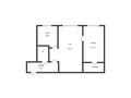 2-бөлмелі пәтер · 46.3 м² · 1/5 қабат, Бородина 215А, бағасы: 13 млн ₸ в Костанае — фото 12