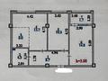 3-комнатная квартира · 62 м² · 2/12 этаж, Тауелсиздик 58 — Калдаякова - Тауелсиздик за 42.7 млн ₸ в Астане, Сарайшык р-н — фото 5