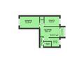 3-бөлмелі пәтер · 57.7 м² · 3/4 қабат, О. Шипина 172А, бағасы: 21.5 млн ₸ в Костанае — фото 2