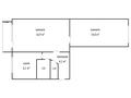 2-комнатная квартира · 44.6 м² · 2/5 этаж, Назарбаева — Алтынсарина за 20 млн ₸ в Костанае — фото 15