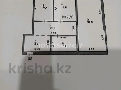 3-бөлмелі пәтер · 83.6 м² · 9/9 қабат, Ладожская 17, бағасы: 35 млн ₸ в Павлодаре