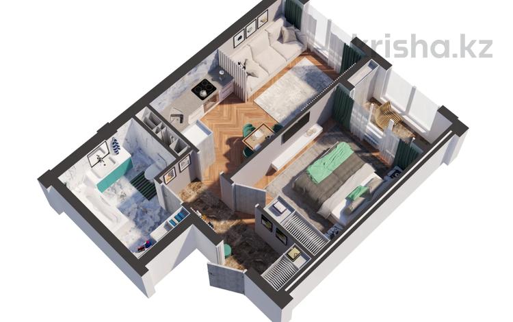 2-комнатная квартира · 43.7 м² · 2/9 этаж, Каныша Сатпаева за ~ 17.9 млн ₸ в Усть-Каменогорске — фото 2