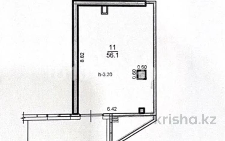 Общепит · 56.2 м² за 1.1 млн ₸ в Алматы, Медеуский р-н — фото 2