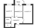2-бөлмелі пәтер · 55.8 м² · 6/9 қабат, Аэропорт 2 шағын ауданы, Мкрн Аэропорт 7, бағасы: 26.9 млн ₸ в Костанае, Микрорайон Аэропорт 2 — фото 11