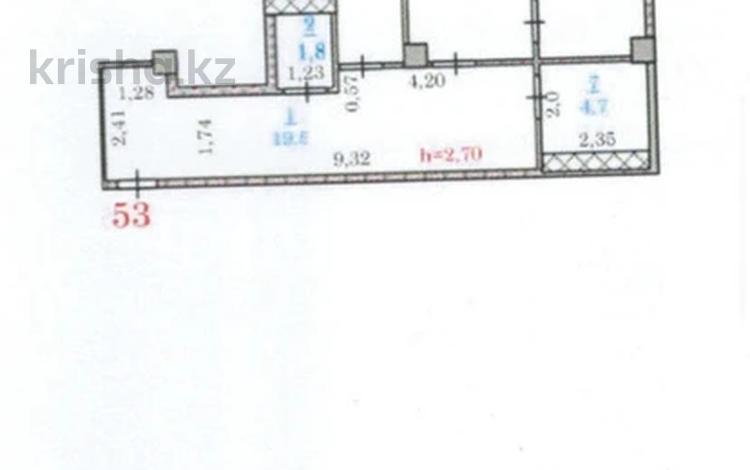 2-бөлмелі пәтер · 66 м² · 9 қабат, Асар-2 ш/а, бағасы: 19.5 млн ₸ в Шымкенте, Абайский р-н — фото 2