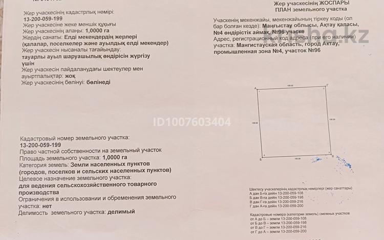 Жер телімі · 1 га, Атамекен, бағасы: 15.5 млн ₸ — фото 2